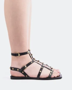 Women L'INTERVALLE Marcie Black Leather