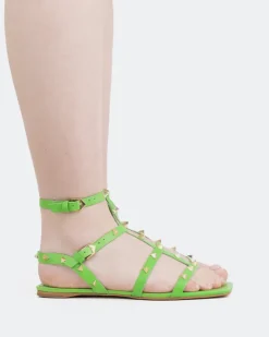 Women L'INTERVALLE Marcie Green Leather