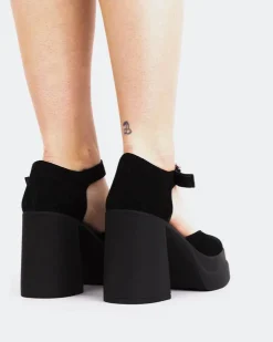 Women L'INTERVALLE Marconi Black Suede