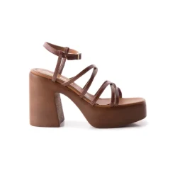 Women L'INTERVALLE Marilo Cognac Leather
