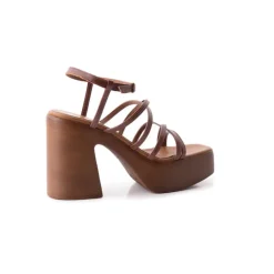 Women L'INTERVALLE Marilo Cognac Leather