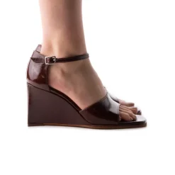Women L'INTERVALLE Mariposa Chestnut Leather