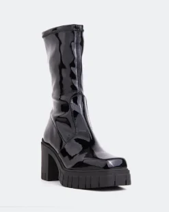 Women L'INTERVALLE Marlow Black Patent