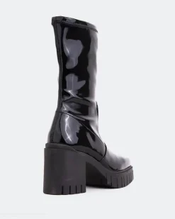 Women L'INTERVALLE Marlow Black Patent
