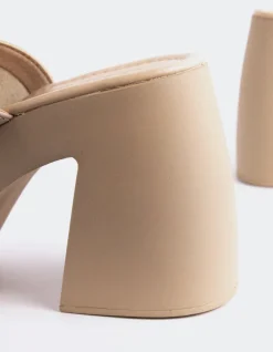 Women L'INTERVALLE Marousi Nude Leather