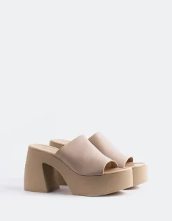 Women L'INTERVALLE Marousi Nude Leather