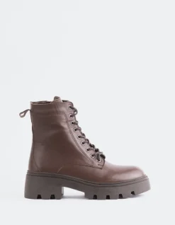 Women L'INTERVALLE Marstrup Brown Leather