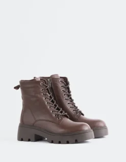 Women L'INTERVALLE Marstrup Brown Leather