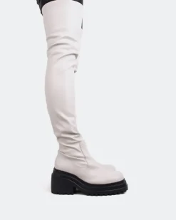 Women L'INTERVALLE Matlock Off White Stretch