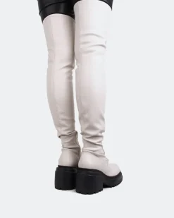 Women L'INTERVALLE Matlock Off White Stretch