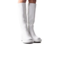 Women L'INTERVALLE Maverik White Leather