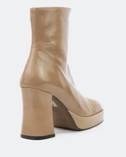 Women L'INTERVALLE Mayotte Camel Leather
