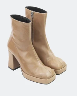 Women L'INTERVALLE Mayotte Camel Leather