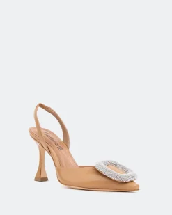 Women L'INTERVALLE Mayta Camel Leather