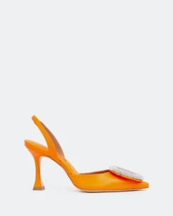 Women L'INTERVALLE Mayta Orange Leather