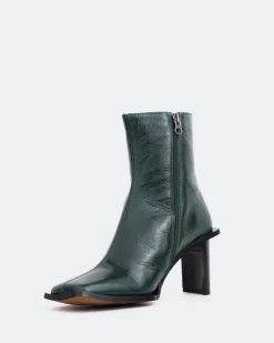 Women L'INTERVALLE McTavish Green Leather