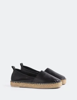 Women L'INTERVALLE Medusa Black Leather