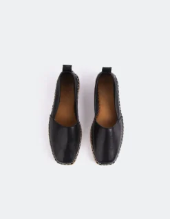 Women L'INTERVALLE Medusa Black Leather