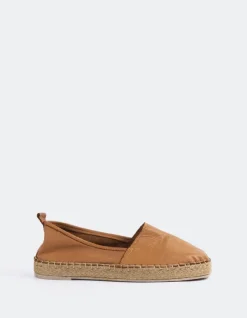Women L'INTERVALLE Medusa Tan Leather