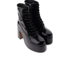 Women L'INTERVALLE Mellow Black Naplack