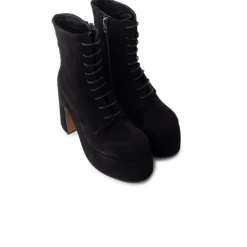 Women L'INTERVALLE Mellow Black Suede