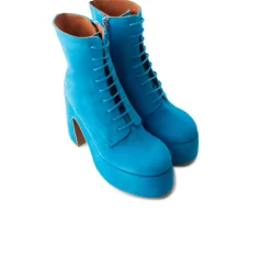Women L'INTERVALLE Mellow Blue Suede