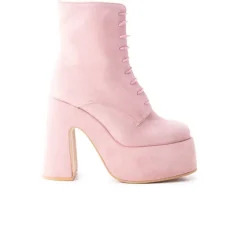 Women L'INTERVALLE Mellow Pink Suede