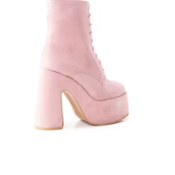 Women L'INTERVALLE Mellow Pink Suede