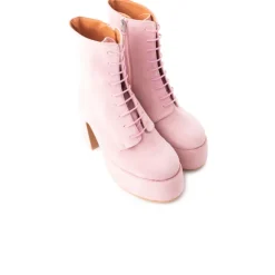 Women L'INTERVALLE Mellow Pink Suede