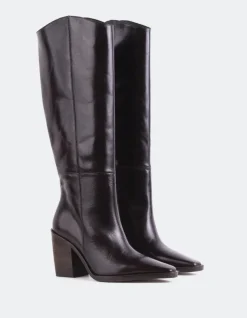Women L'INTERVALLE Melville Brown Leather