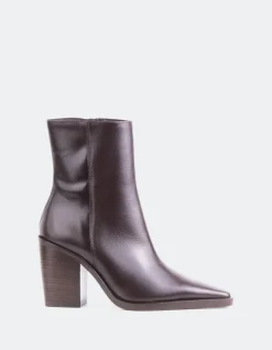 Women L'INTERVALLE Meraly Dark Brown Leather