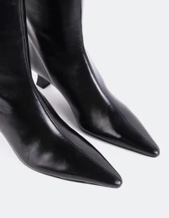 Women L'INTERVALLE Merit Black Leather