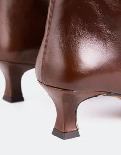 Women L'INTERVALLE Merit Chestnut Leather