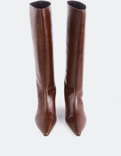 Women L'INTERVALLE Merit Chestnut Leather