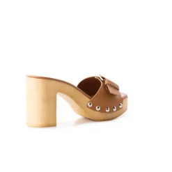 Women L'INTERVALLE Micro Tan Leather