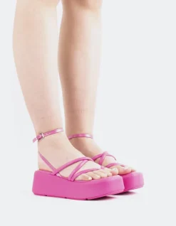 Women L'INTERVALLE Miel Pink Leather