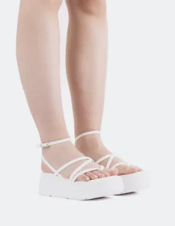 Women L'INTERVALLE Miel White Leather