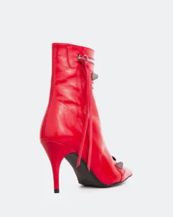 Women L'INTERVALLE Minaj Red Leather