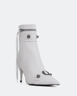 Women L'INTERVALLE Minaj White Leather