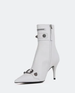 Women L'INTERVALLE Minaj White Leather