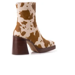 Women L'INTERVALLE Minden Brown Cow Pony
