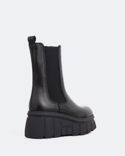 Women L'INTERVALLE Mission Black Leather