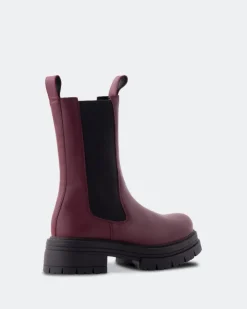 Women L'INTERVALLE Missouri Bordeau Leather