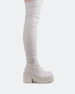 Women L'INTERVALLE Mitcham Off White Stretch