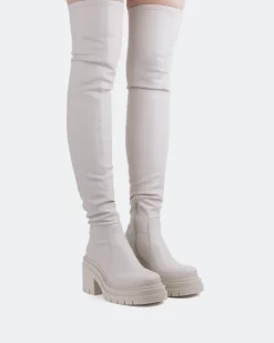 Women L'INTERVALLE Mitcham Off White Stretch
