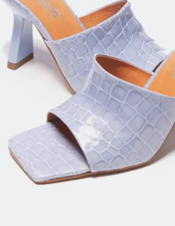 Women L'INTERVALLE Mojito Blue Croco