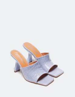 Women L'INTERVALLE Mojito Blue Croco