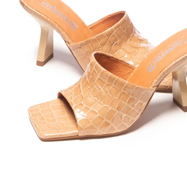 Women L'INTERVALLE Mojito Tan Croco