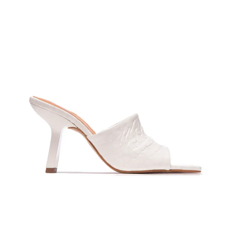 Women L'INTERVALLE Mojito White Croco