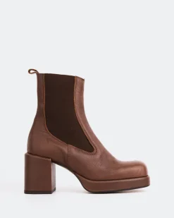 Women L'INTERVALLE Montagne Tan Leather